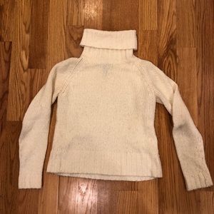 S Limited cream turtleneck